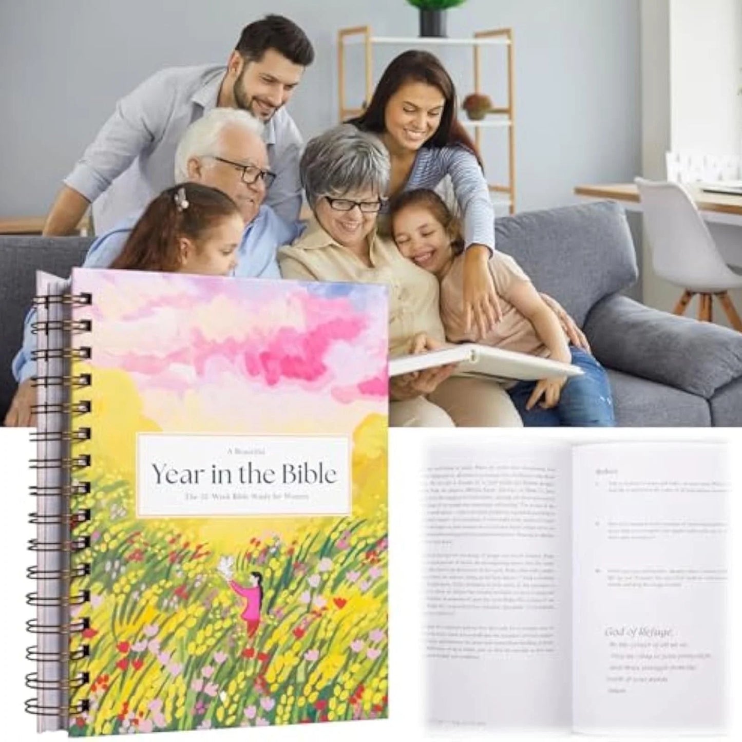 A Beautiful Year in the Bible: the 52-Week for Women (Spiral Bound)